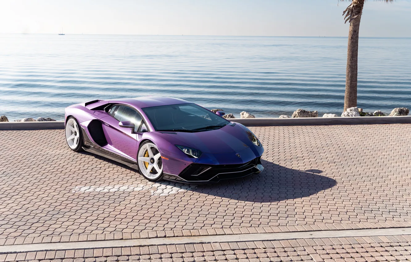 Фото обои Lamborghini, Aventador, SVJ