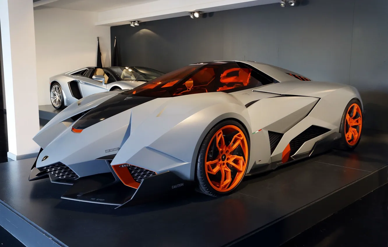 Фото обои Concept, Lamborghini, Ламборджини, Car, Egoista, Эгоиста