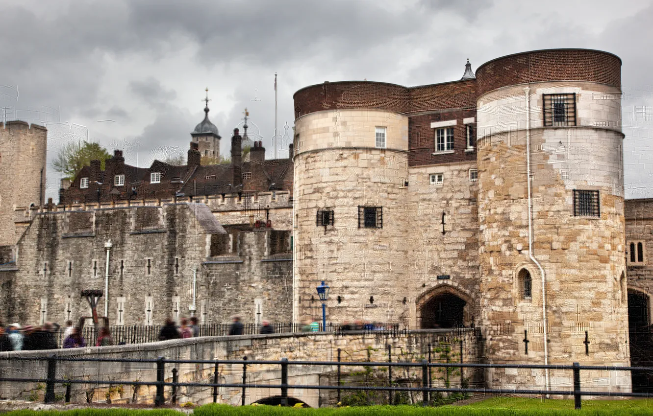 Фото обои замок, Англия, старый, old, England, castle, ancient