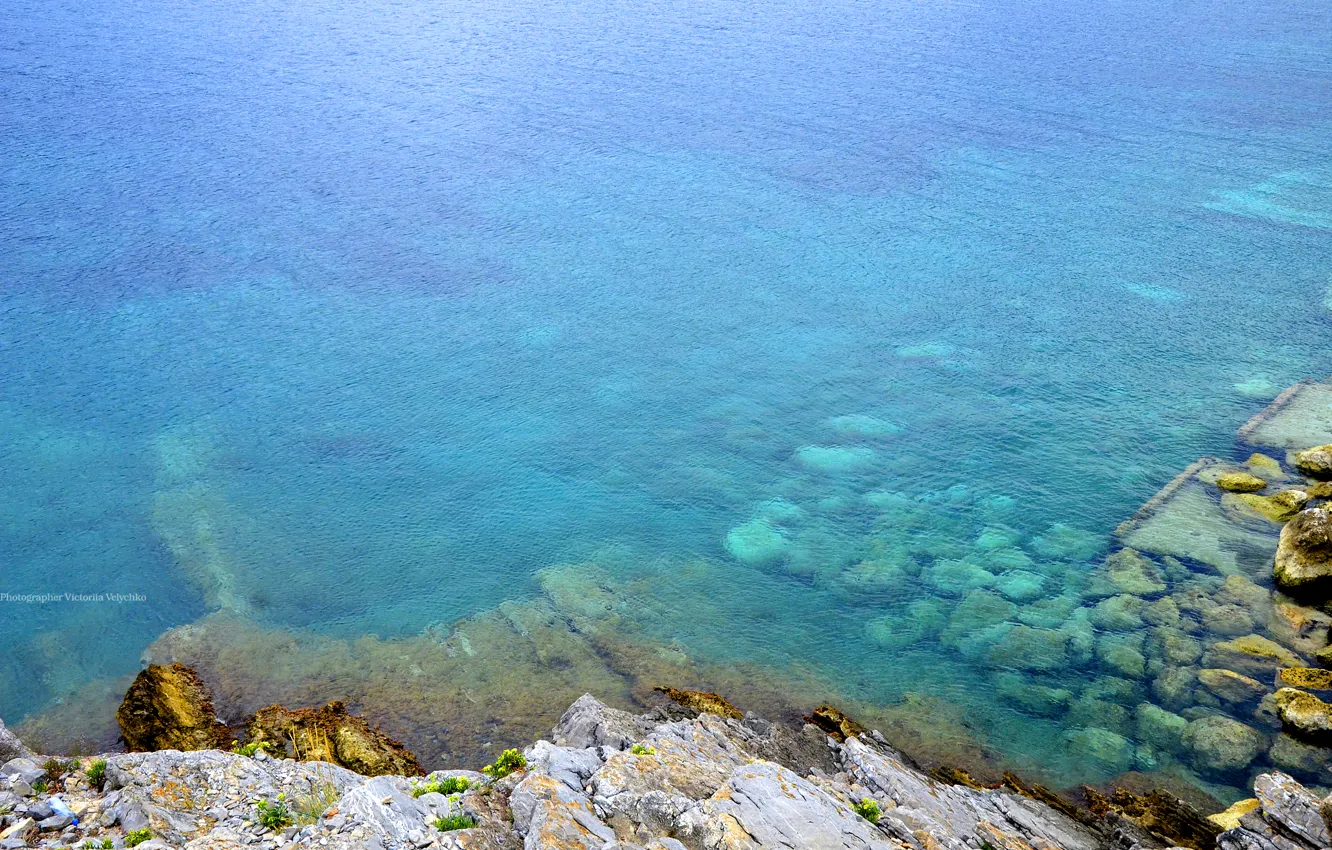 Фото обои море, вода, горы, камни, остров, sea, nature, blue