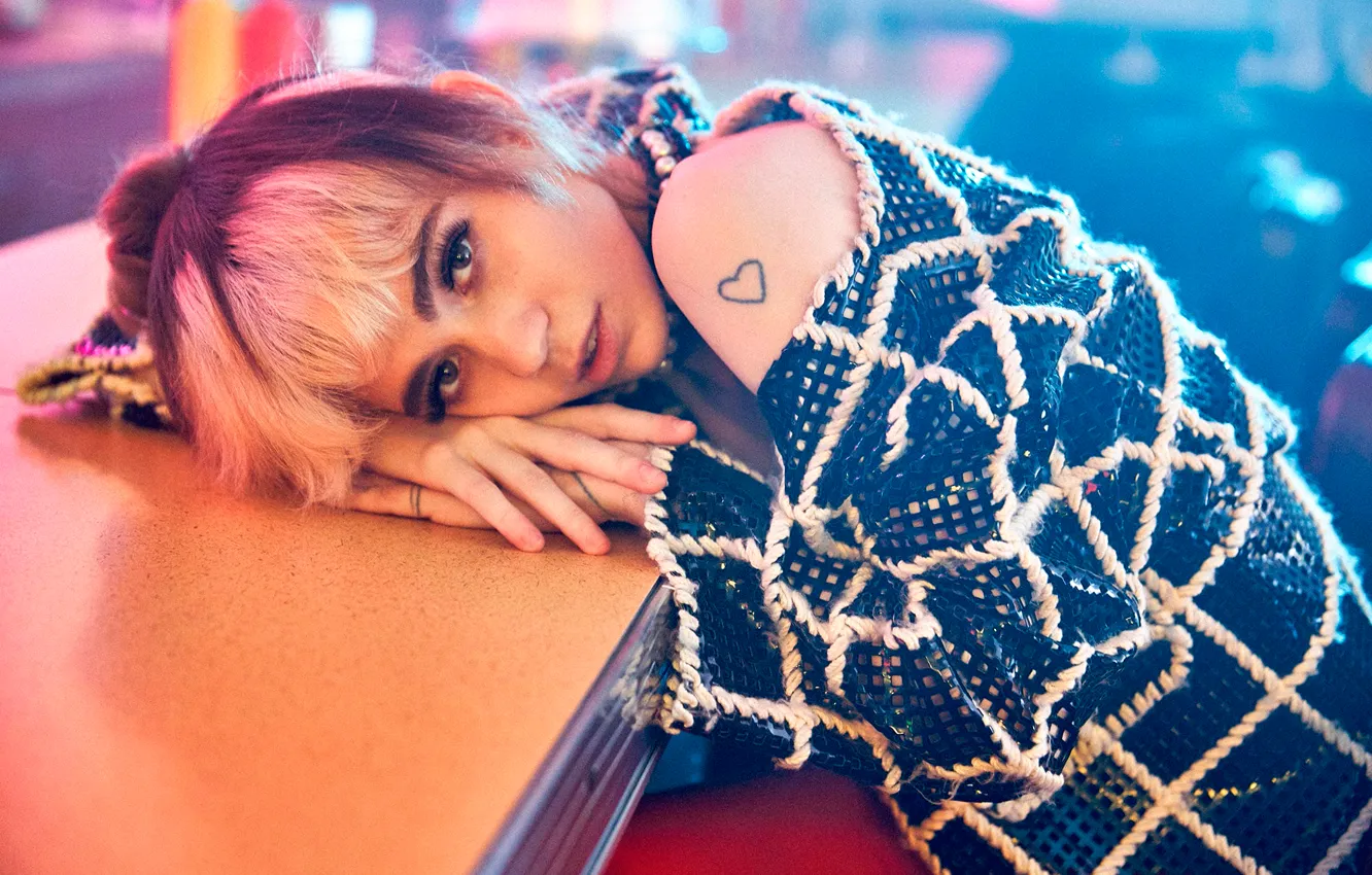 Фото обои музыкант, Grimes, Nylon, канадская певица, Граймс