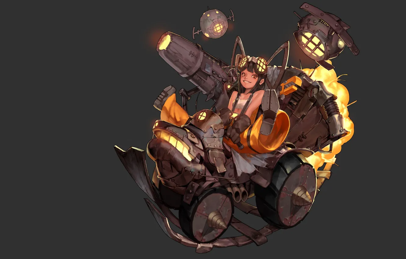 Фото обои арт, Steampunk, WonJo Jung / HEX