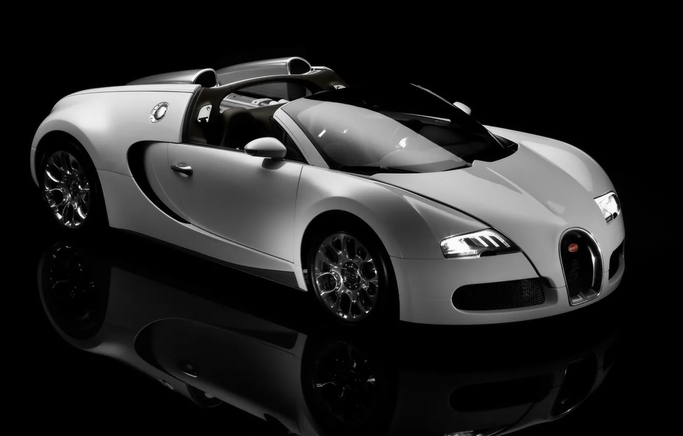 Фото обои машина, авто, veyron, bugatti