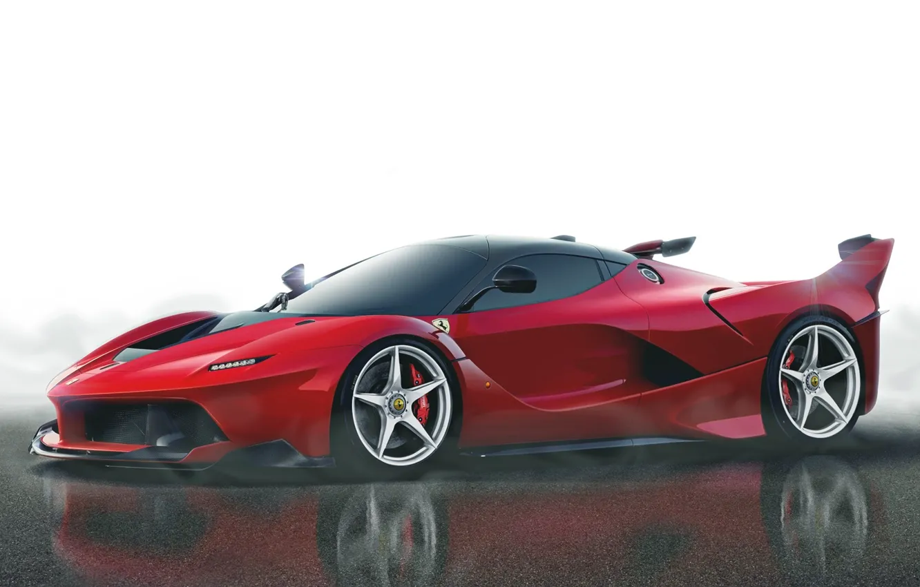 Фото обои Ferrari, Red, Car, Monaco, Front, Supercar, FXX, Stradale