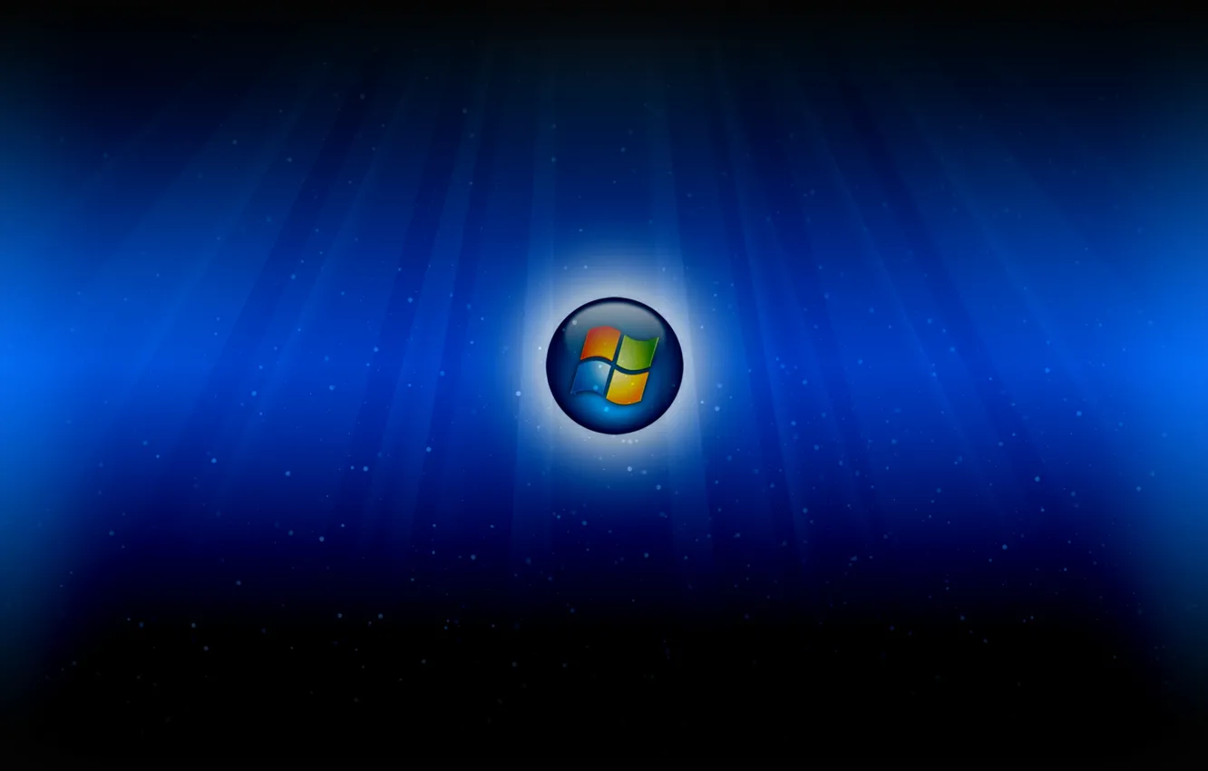 Фото обои desktop, microsoft, big, blue windows