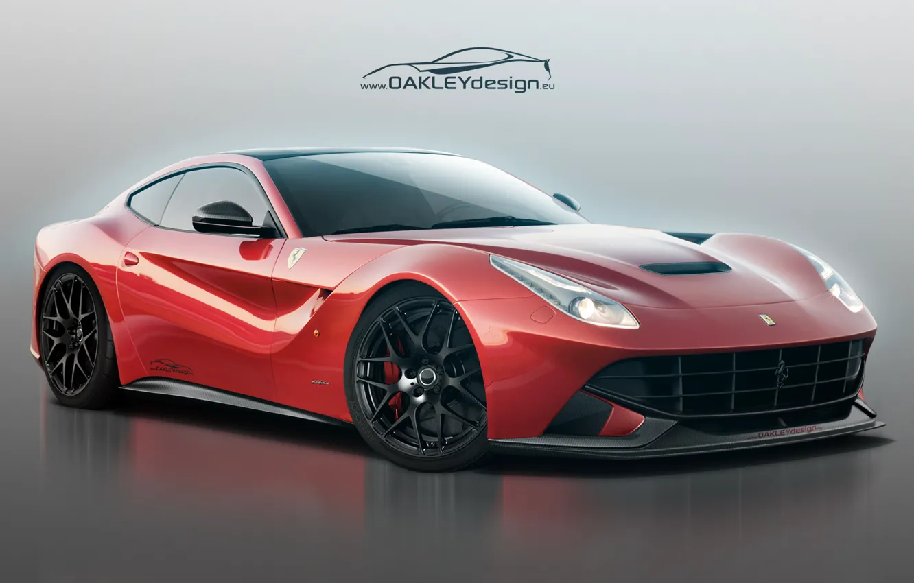 Фото обои авто, Ferrari, f12, berlinetta, Oakley design