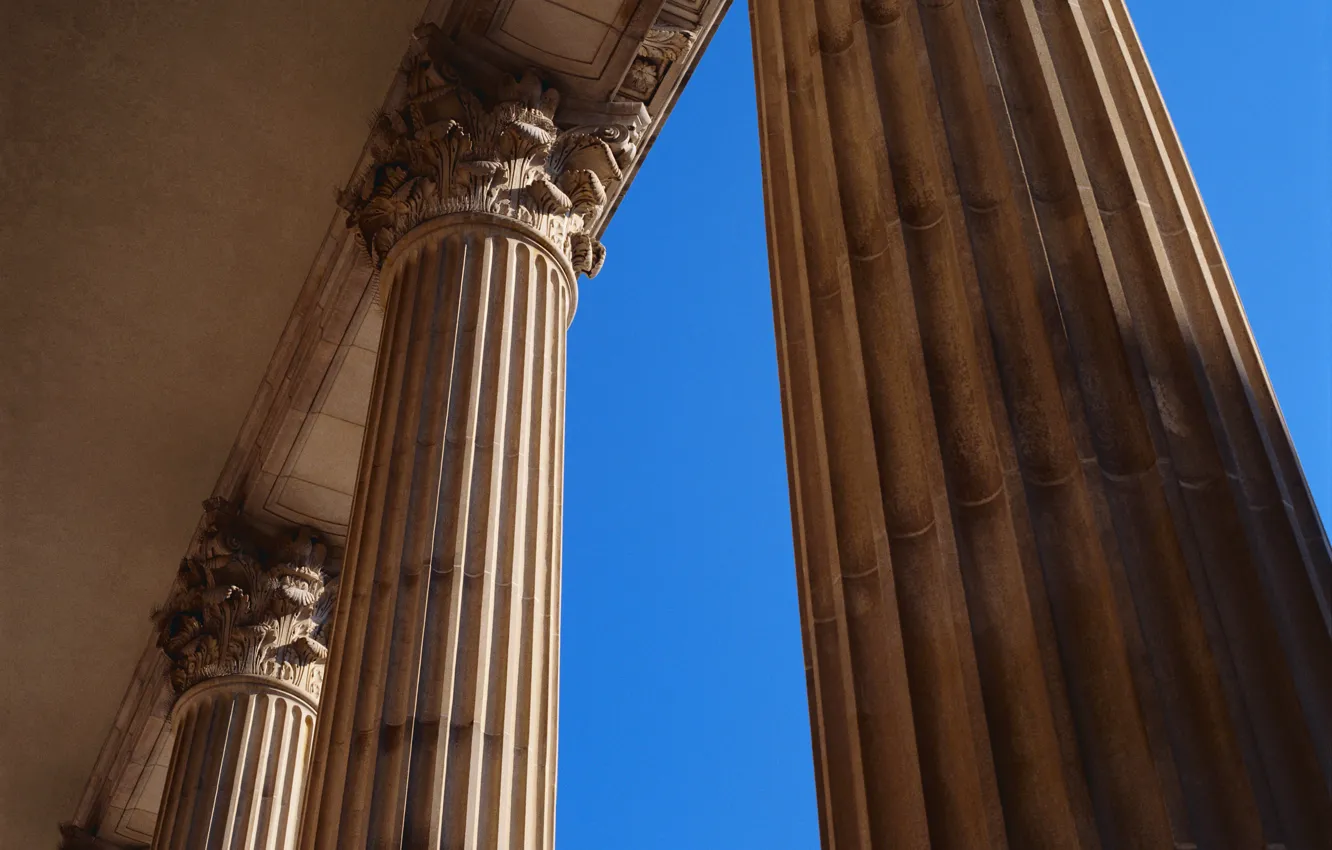Фото обои колонны, архитектура, римский стиль