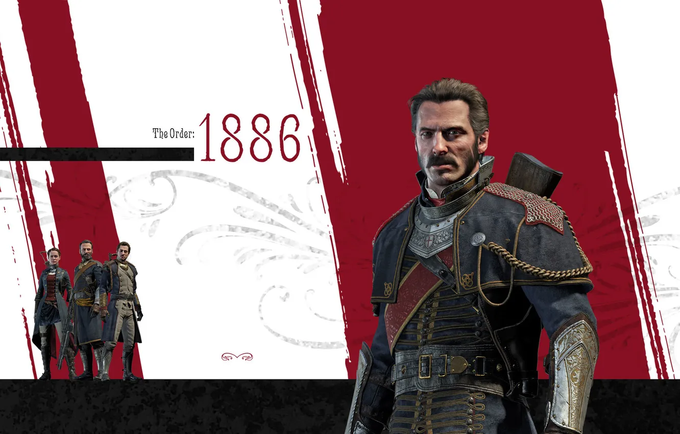 Фото обои оружие, солдаты, броня, рыцари, орден, PlayStation 4, Game Informer, PS4