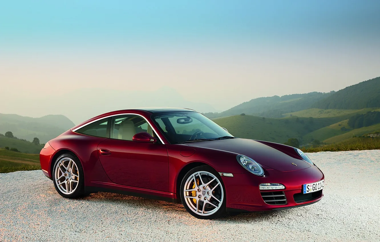 Фото обои Porsche, cars, auto, Porsche 911, 911 Carrera, wallpapers auto, обои авто, порше 911