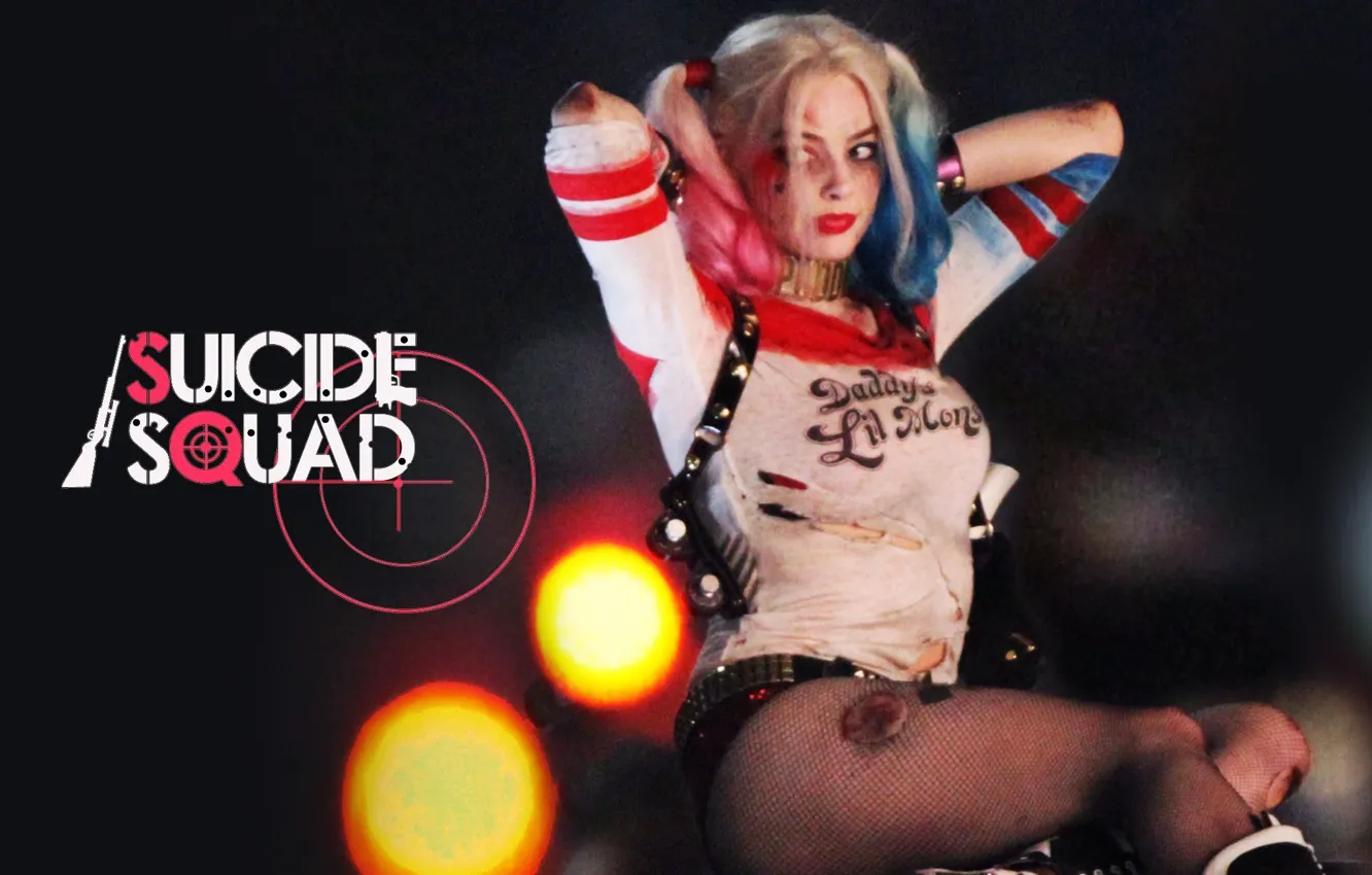 Фото обои фильмы, harley quinn, Margot Robbie, suicide squad