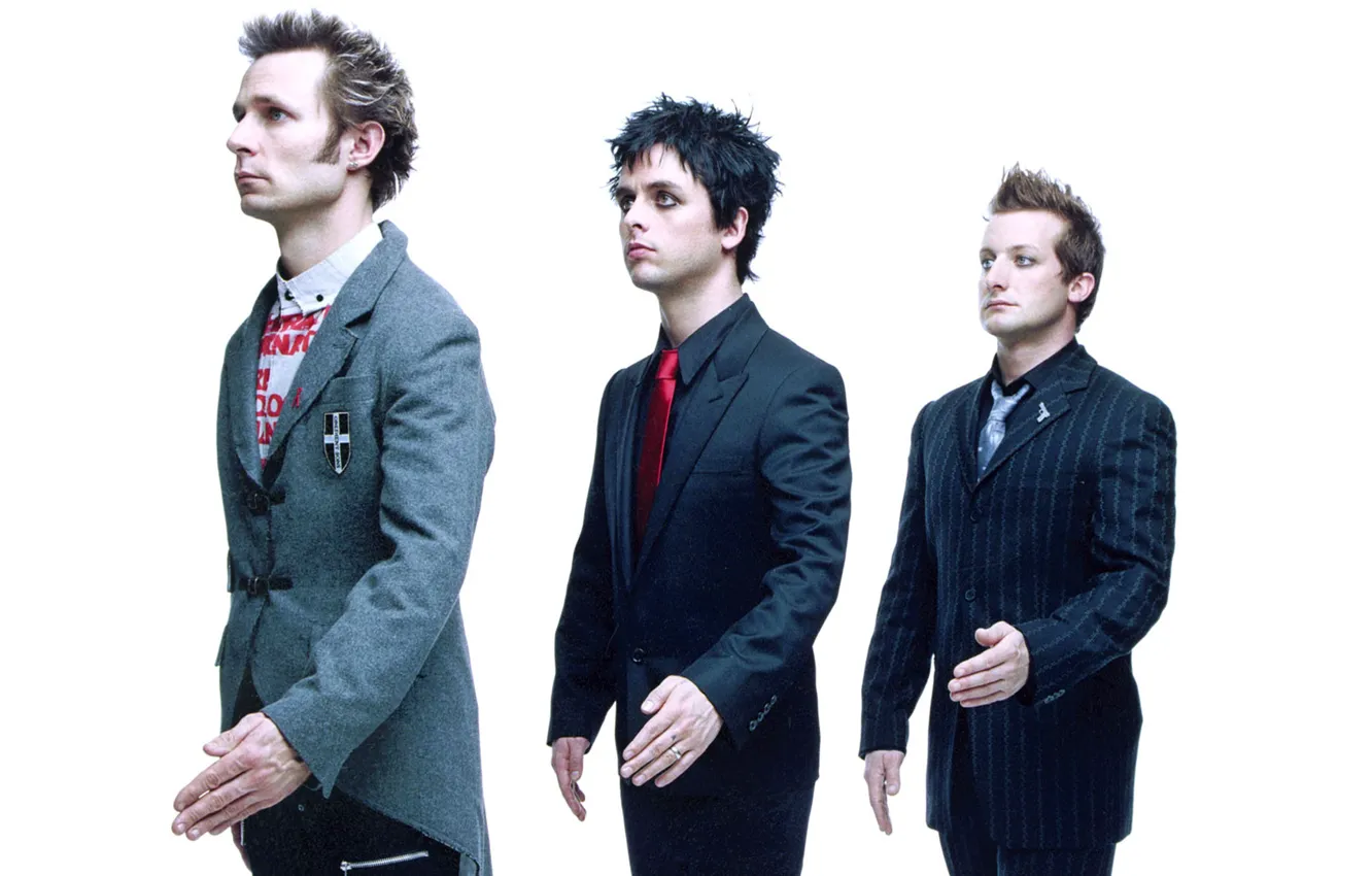 Фото обои музыка, группа, rock, punk, Green Day, Billie Joe Armstrong, Michael Ryan Pritchard, Frank Edwin Wright …