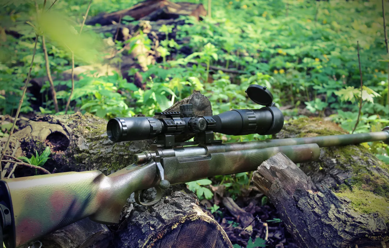 Фото обои весна, снайпер, винтовка, sniper, rifle, 2016, м24