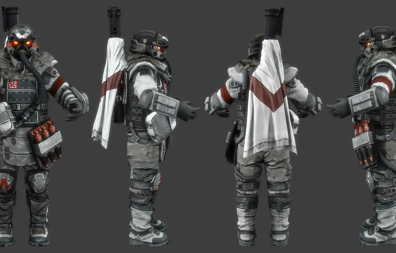 Фото обои killzone, soldier, helghast