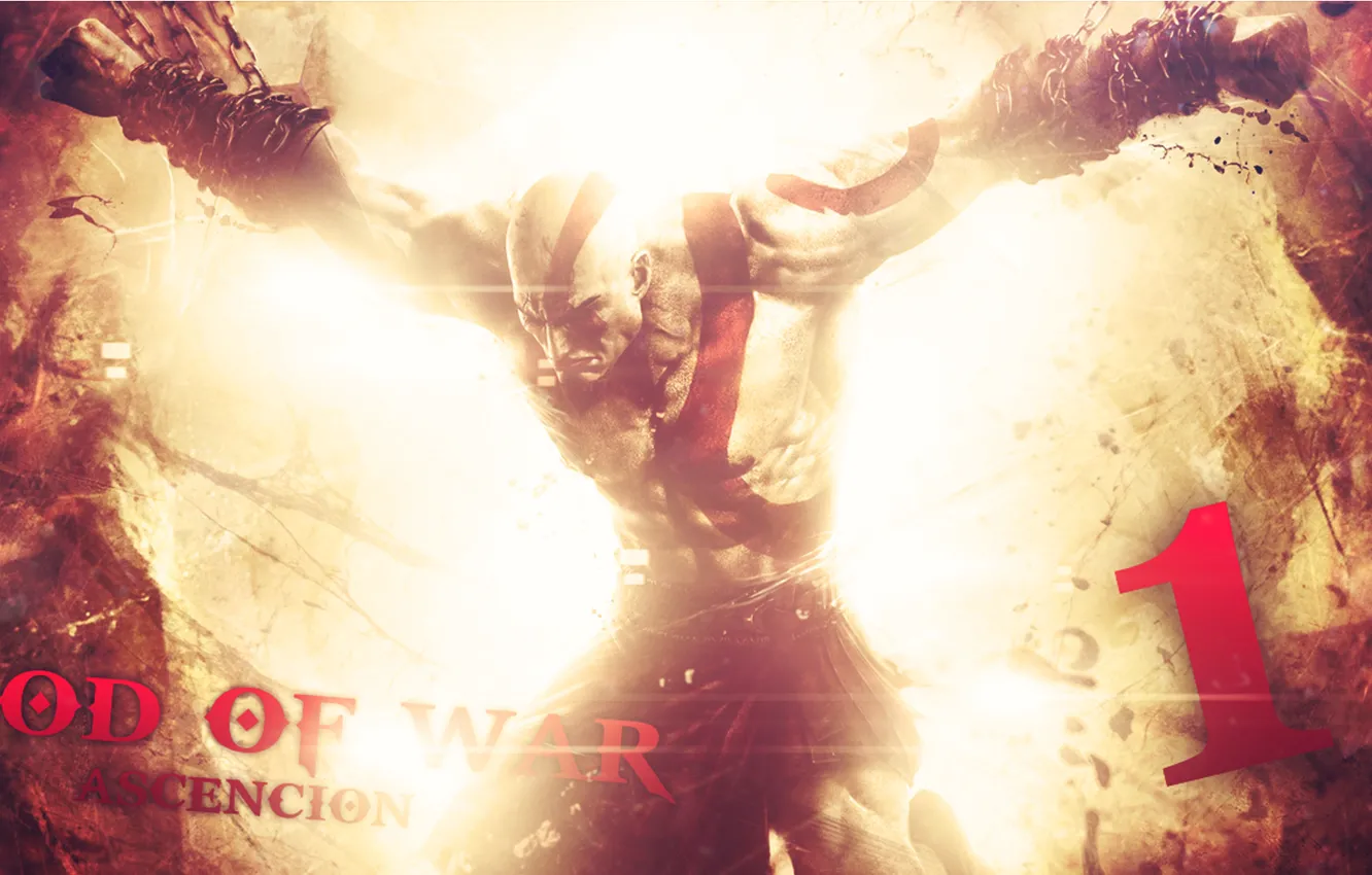 Фото обои Photoshop, God of War, Play, Edit, For, Let's, Ascencion