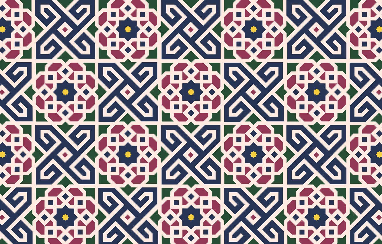 Фото обои interior, morocco, islamic pattern