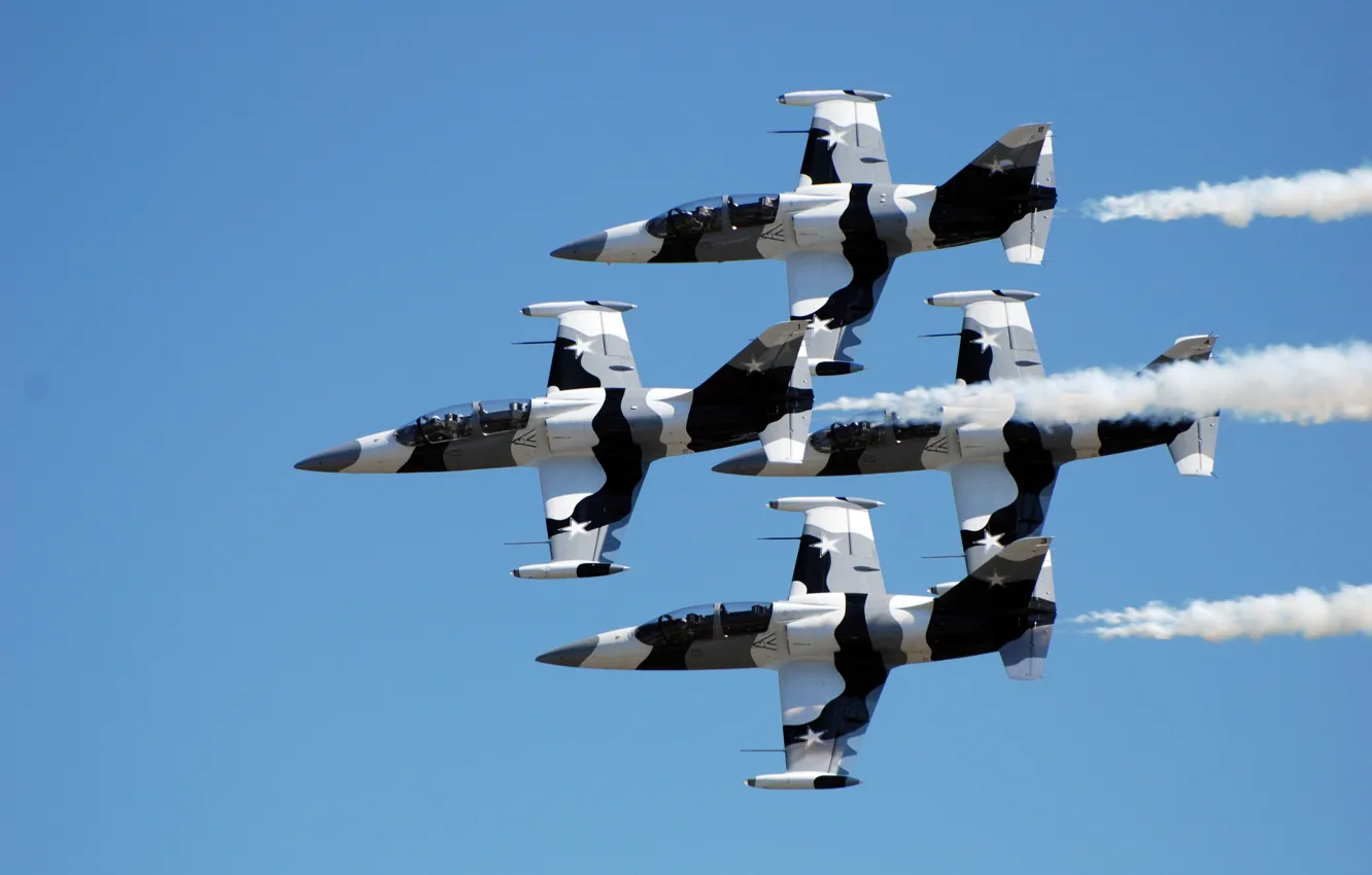 Фото обои небо, самолёты, L-39 Albatross