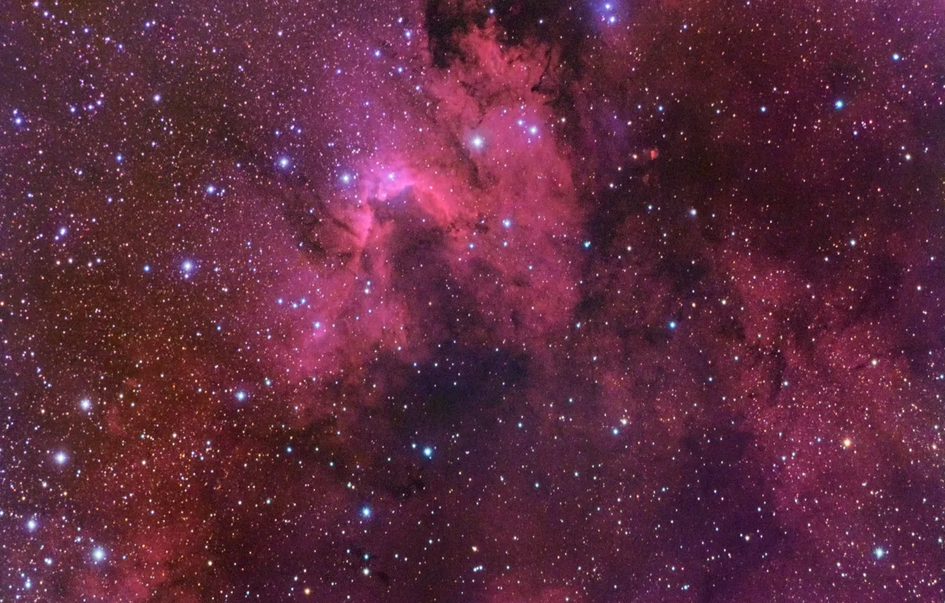 Фото обои Nebula, Цефей, NGC 7538