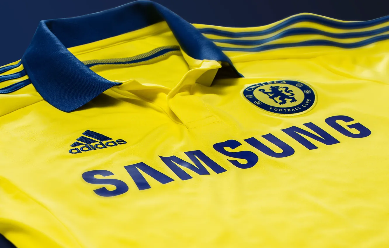 Фото обои logo, Adidas, football, t-shirt, Chelsea FC