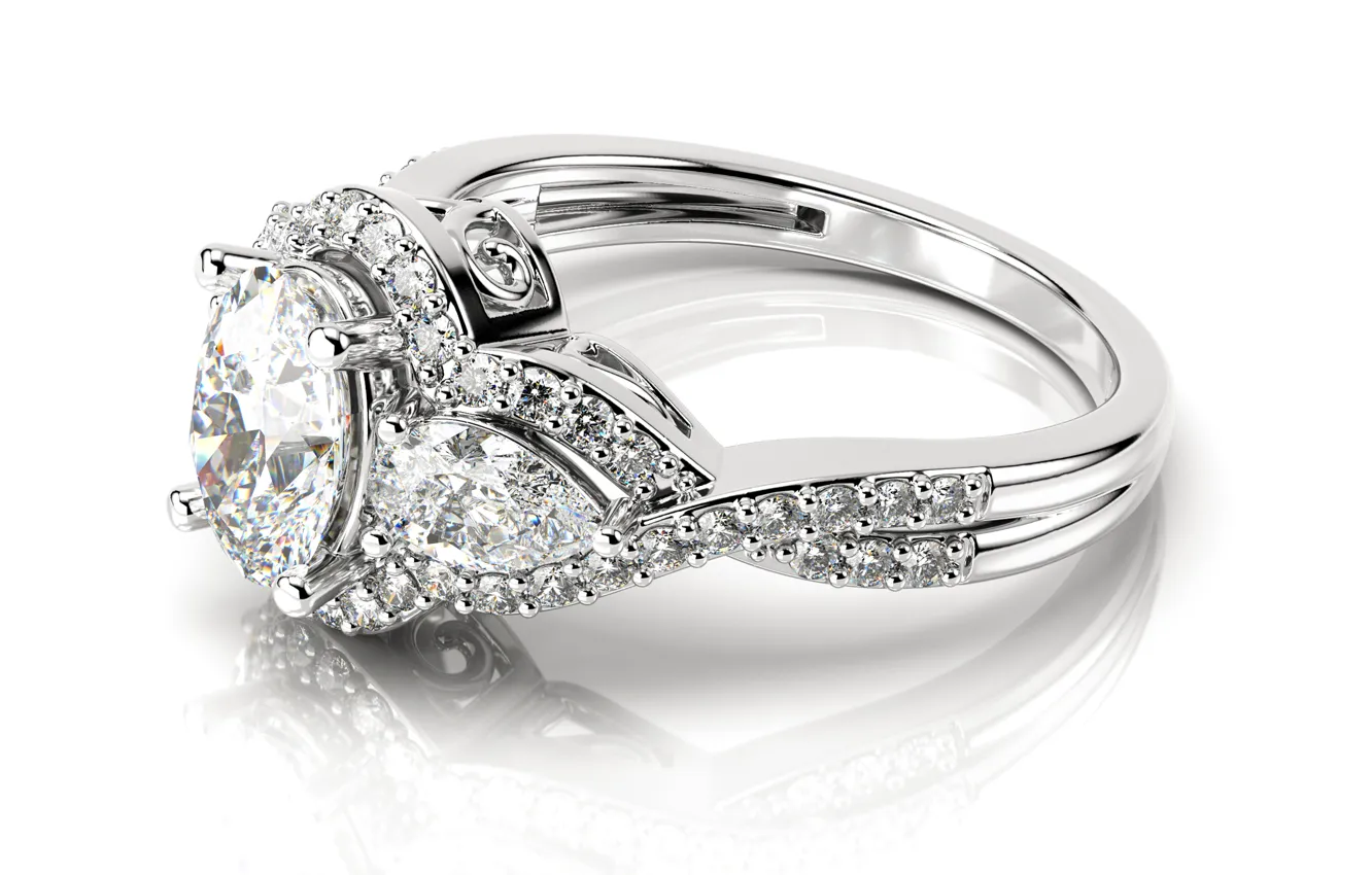 Фото обои ring, diamond, glitter