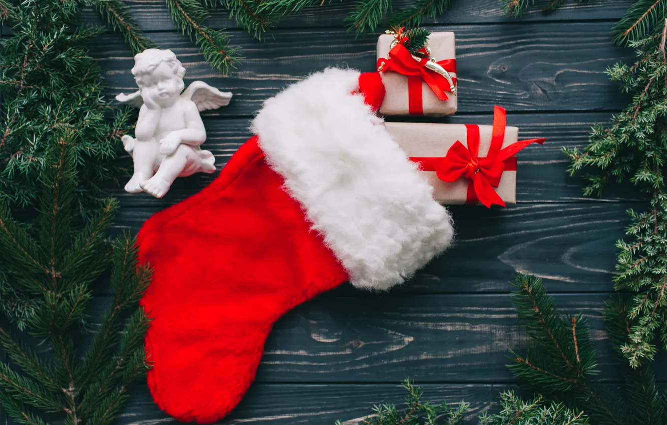 Фото обои украшения, подарок, новый год, Рождество, Christmas, wood, New Year, gift