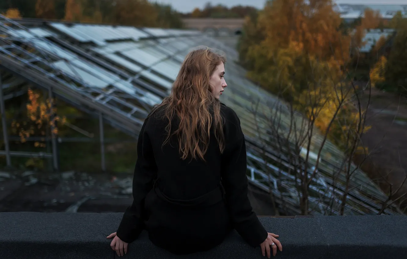 Фото обои осень, пальто, Aleks Five