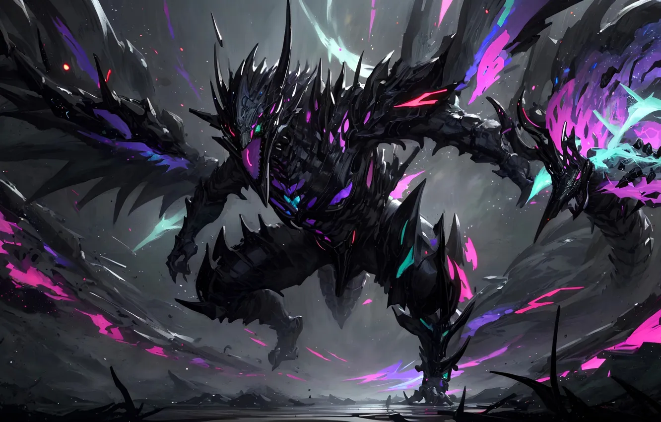 Фото обои монстр, существо, фэнтези, фантаситка