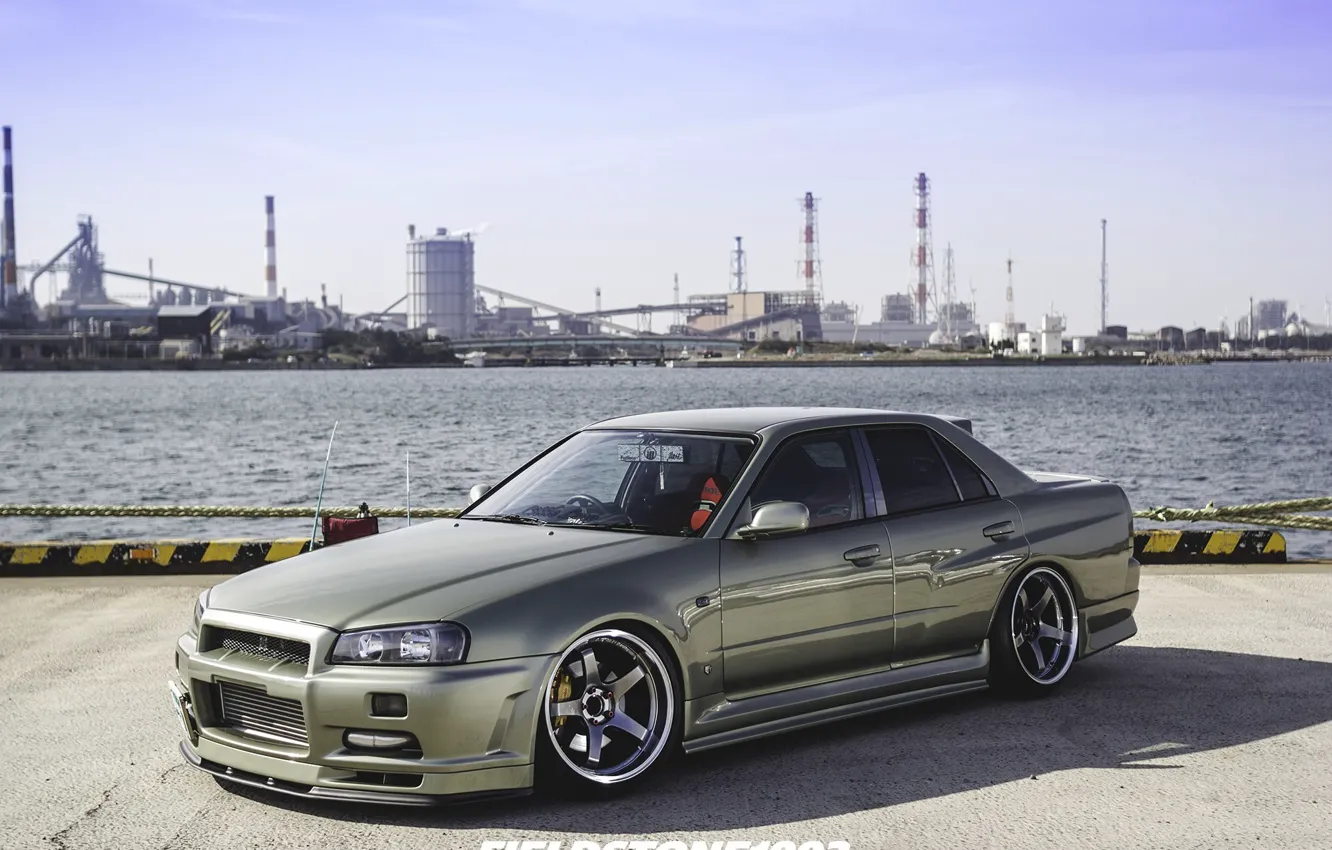 Фото обои nissan, turbo, skyline, jdm, tuning, r34, nismo