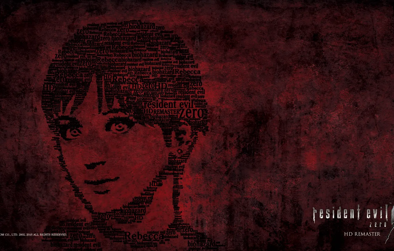Фото обои минимализм, Обитель зла, Rebecca Chambers, resident evil zero, resident evil 0, HD remaster, biohazard zero