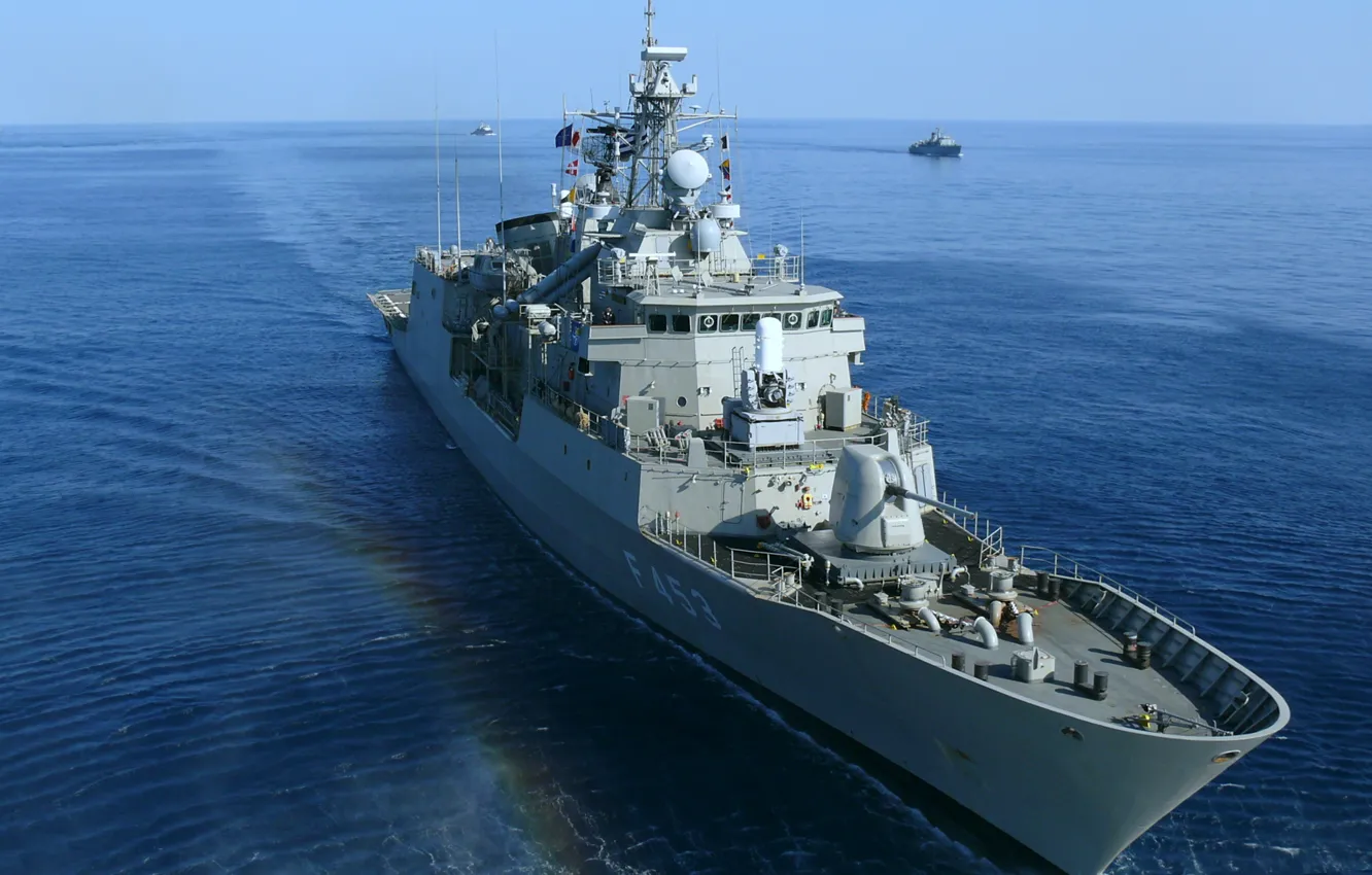 Фото обои фрегат, ВМС Греции, Спетсе