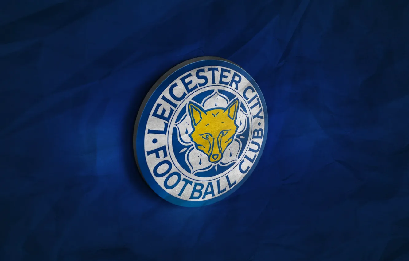 Фото обои wallpaper, sport, football, Premier League, England, 3D logo, Leicester City
