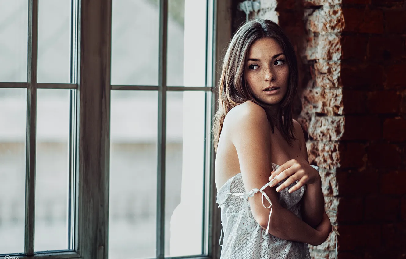 Фото обои girl, beautiful, model, pretty, lovely, Георгий Чернядьев, Ольга Кобзар, Olga Kobzar