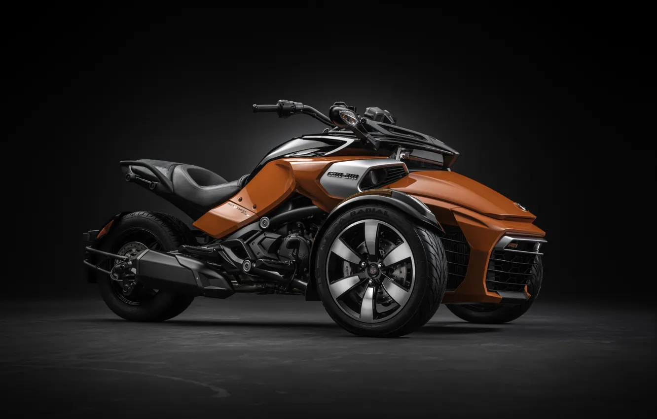 Фото обои Roadster, Canada, Spyder, modern, power, beautiful, motorcycle, Can-Am