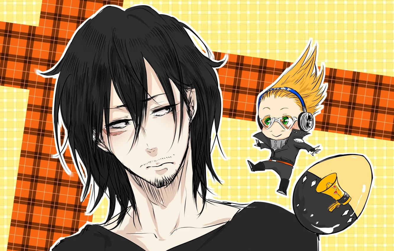 Фото обои аниме, арт, парни, Boku no Hero Academia, Aizawa Shouta, Present Mic