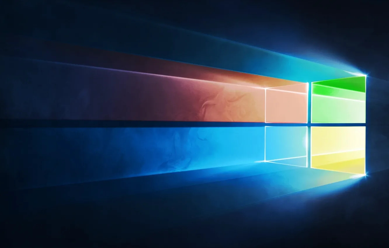 Фото обои abstract, space, Microsoft Windows, technology, connection, Windows 10