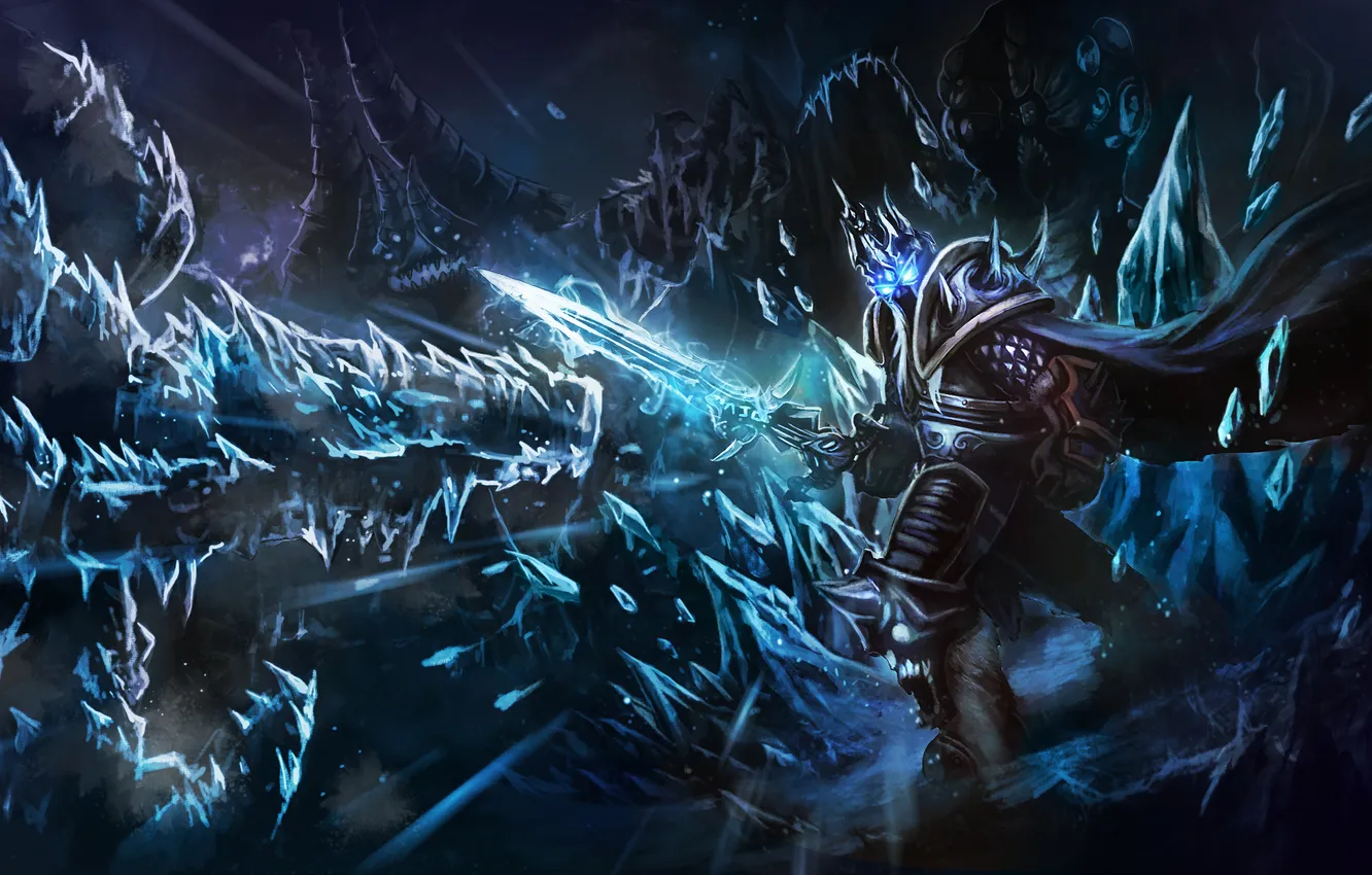 Фото обои starcraft, diablo, warcraft, arthas, Heroes of the Storm, Abathur, Azmodan