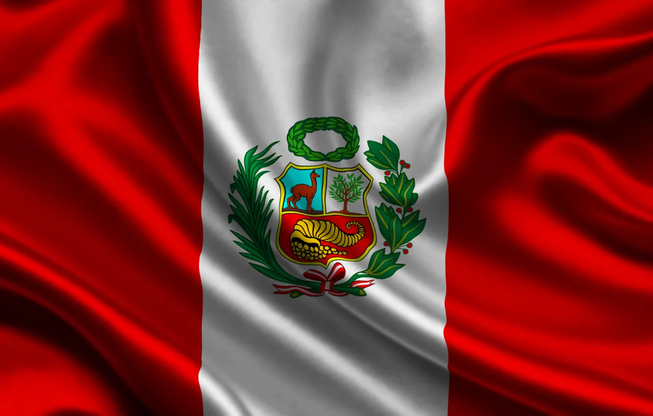 Фото обои флаг, Перу, peru