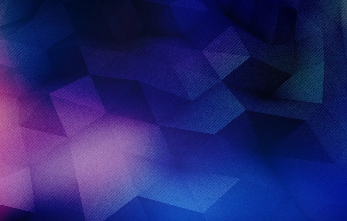 Фото обои фиолетовый, поверхность, синий, розовый, треугольники, акварель, фигуры, blue