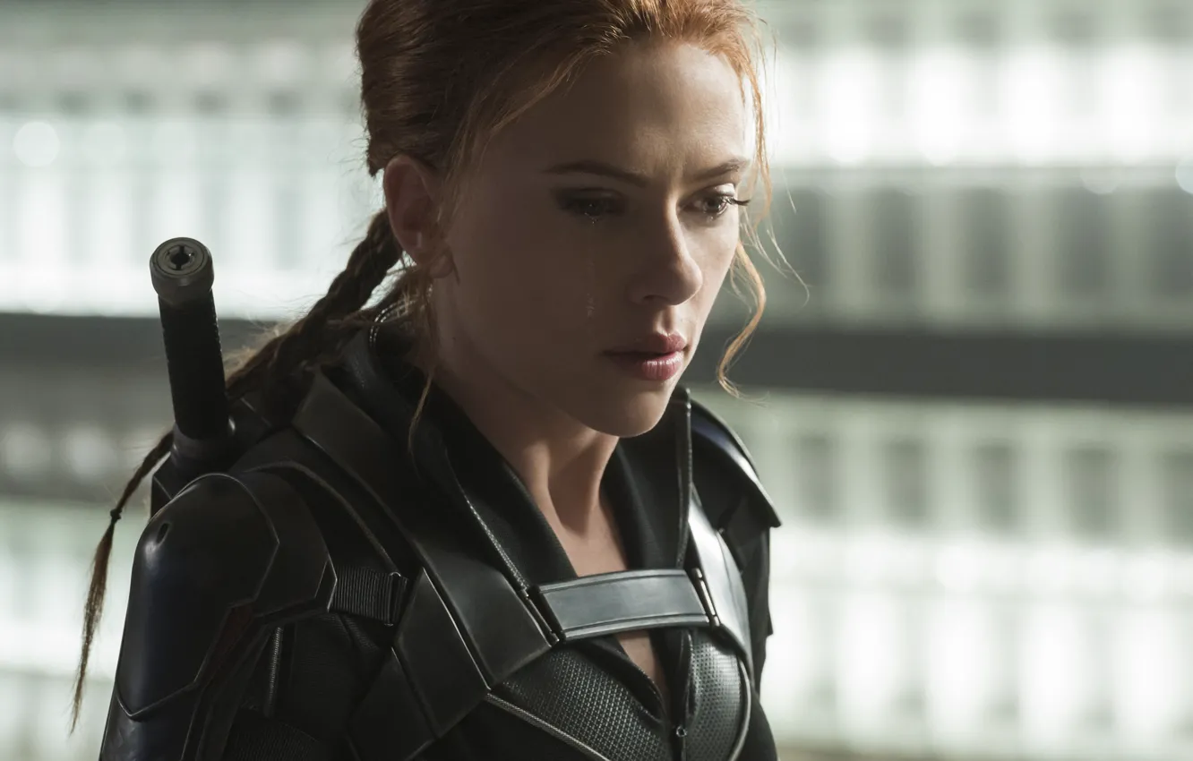 Фото обои Scarlett Johansson, tears, Black Widow, Natasha Romanoff, Marvel Studios