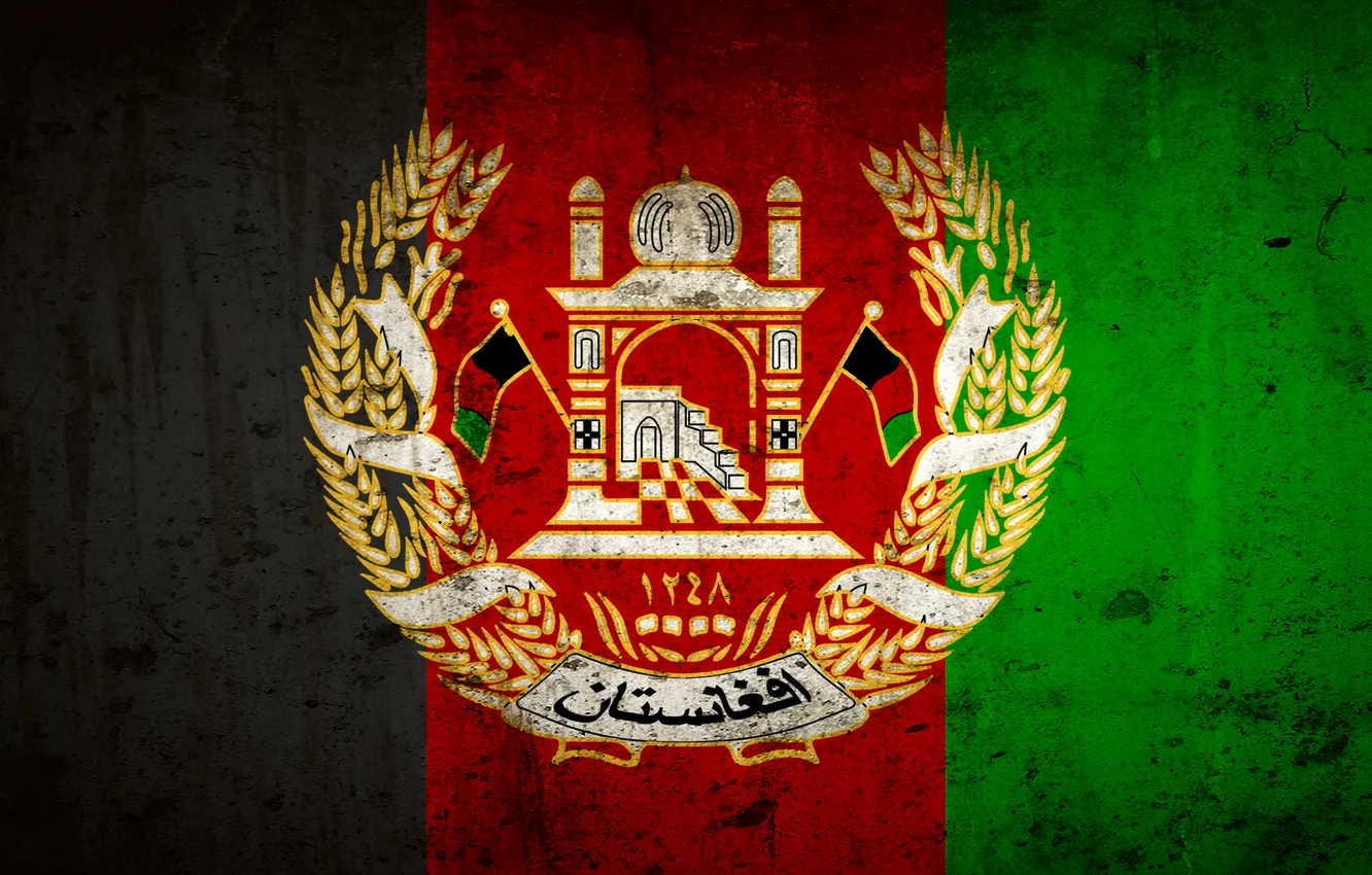 Фото обои свобода, флаг, афганистан