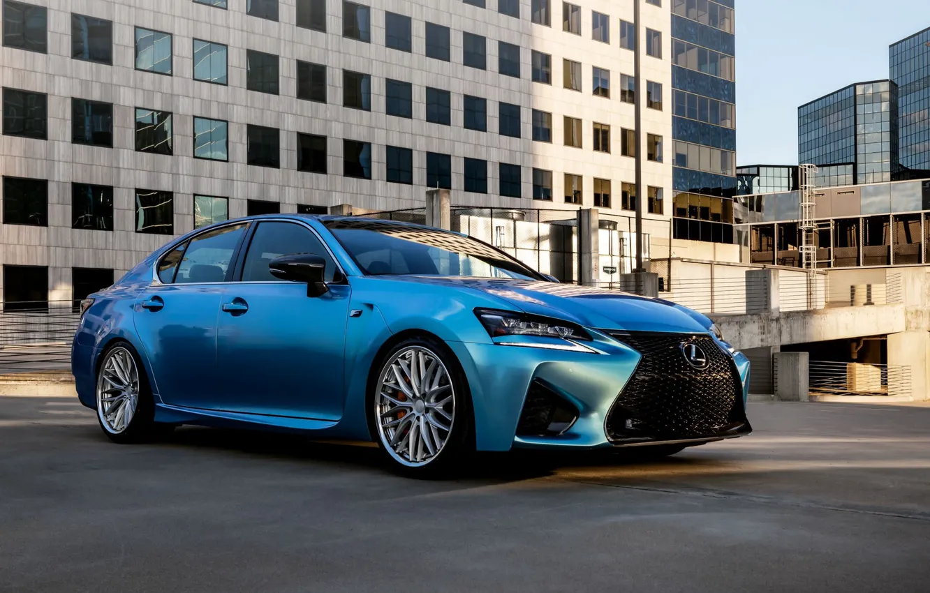 Фото обои Lexus, Japan, Blue, F-Sport