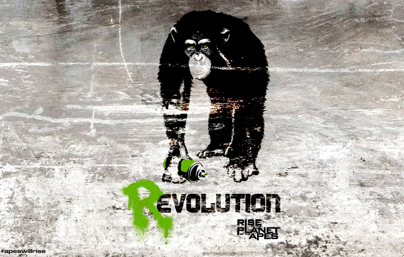 Фото обои восстание планеты обезьян, rise of the planet of the apes, REvolution