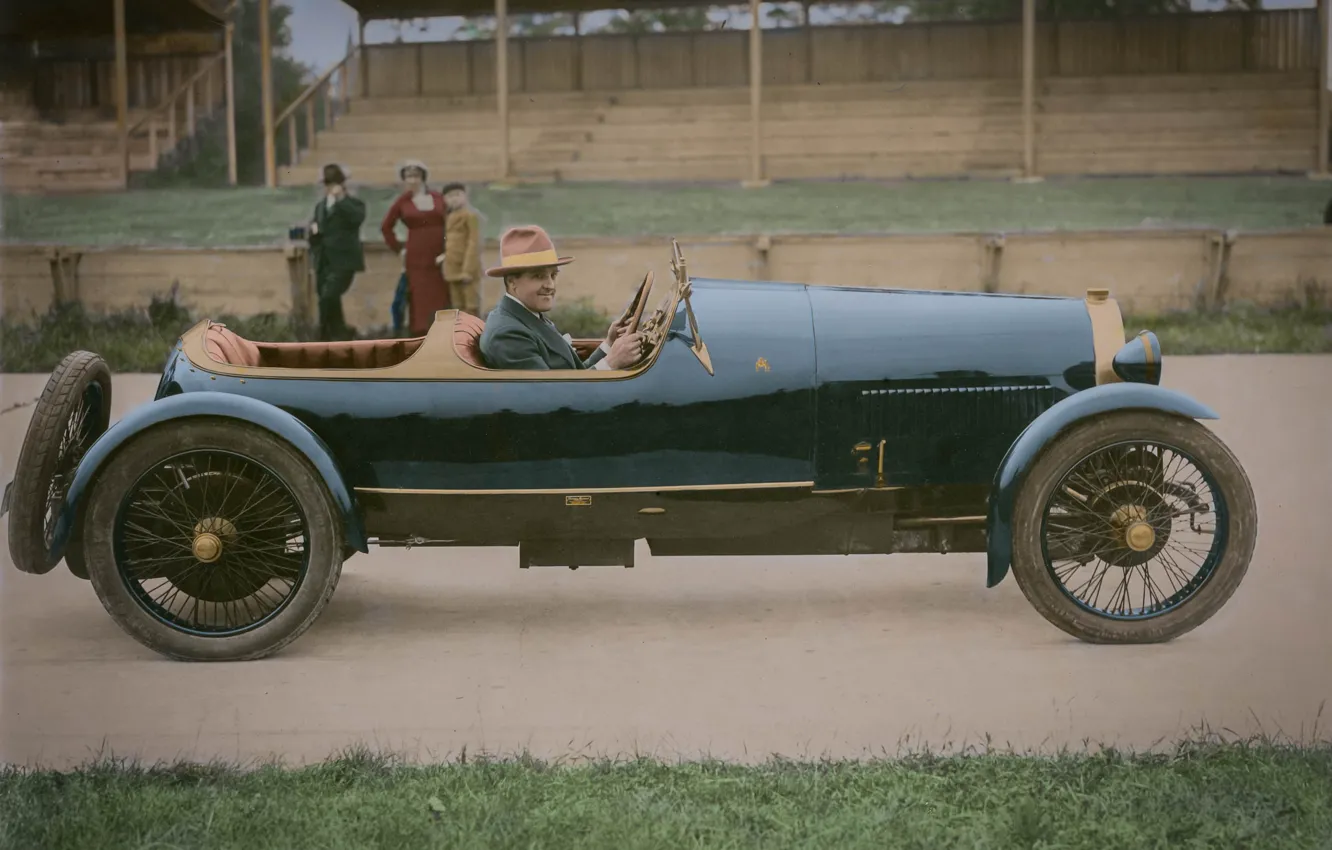 Фото обои ретро, Bugatti, классика, 1920