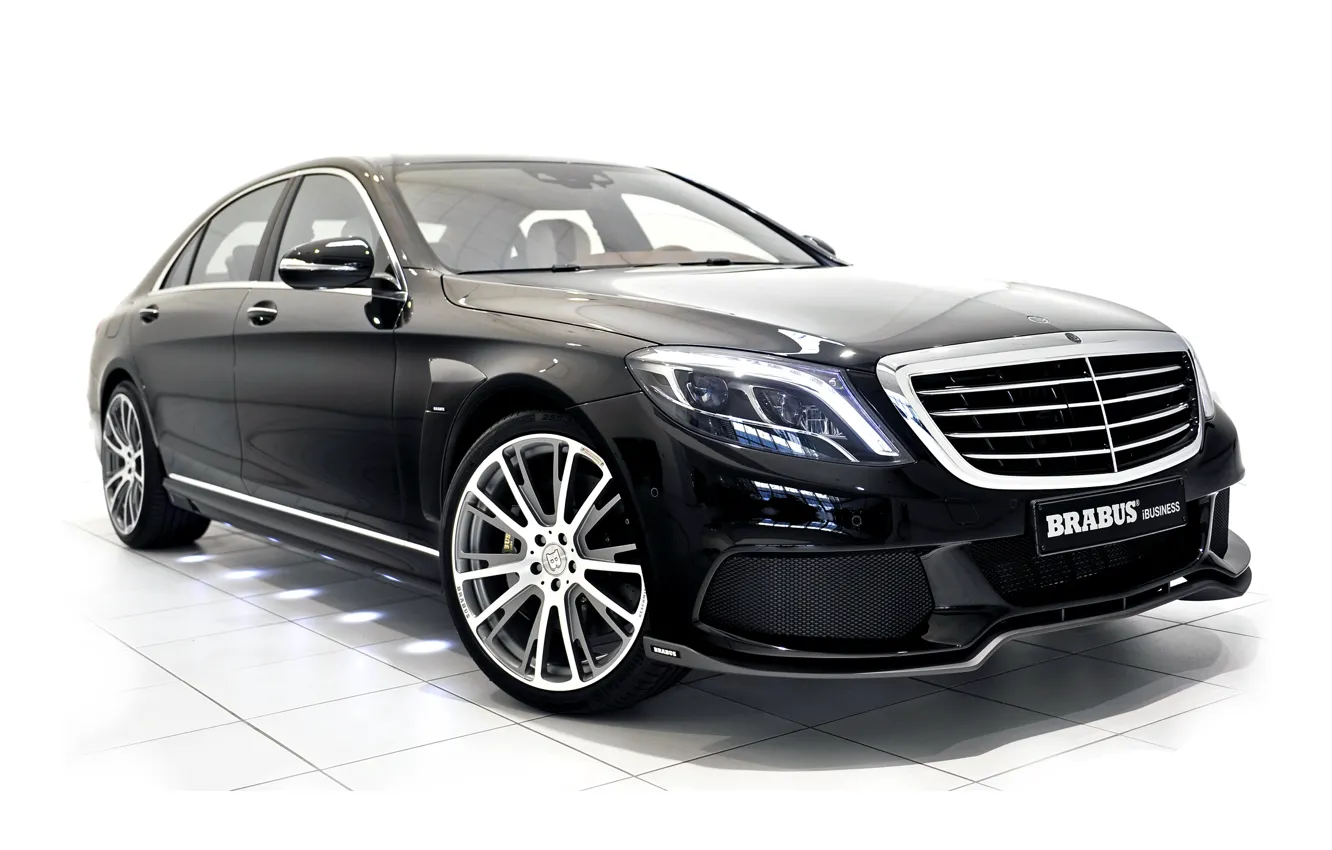 Фото обои Mercedes-Benz, Brabus, мерседес, брабус, 2013, S-Class, W222