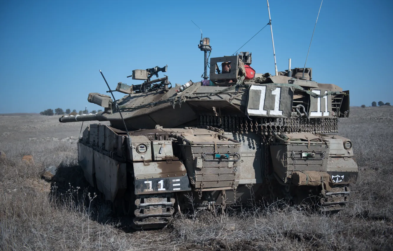 Фото обои танк, боевой, основной, Merkava, Израиля, Mk.3, «Меркава»