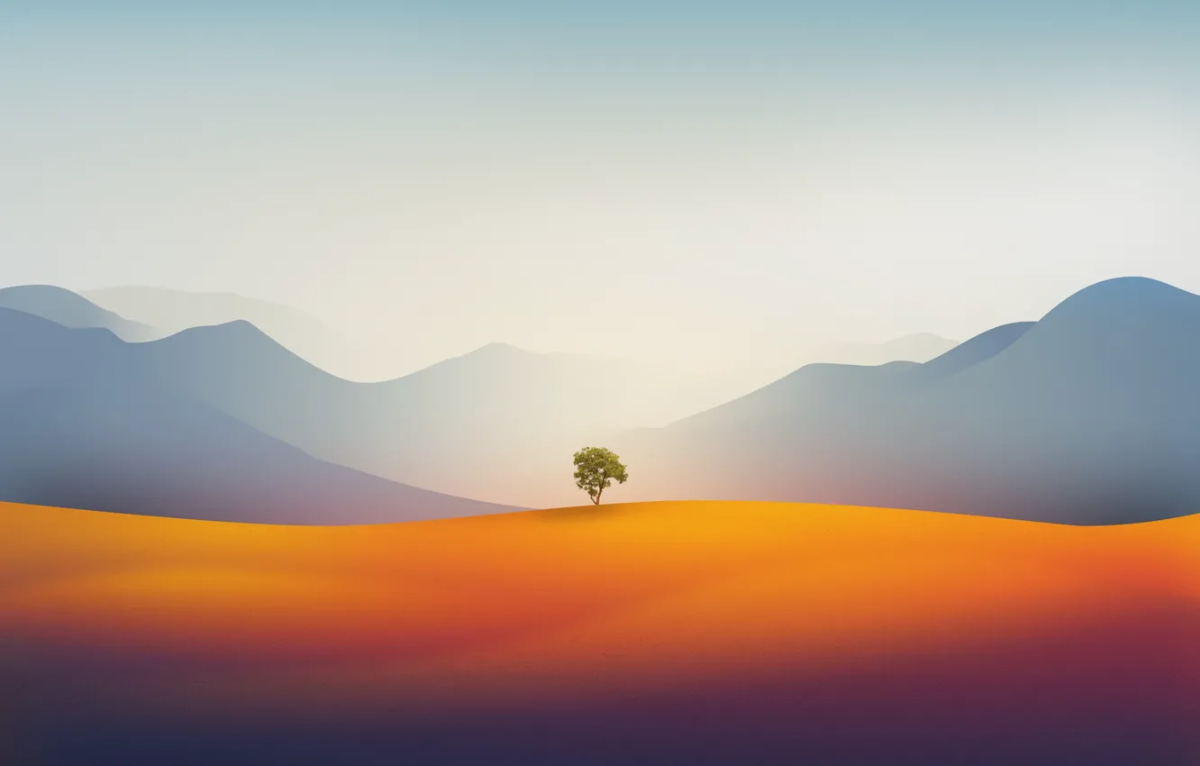 Фото обои tree, sand, rancho cucamonga