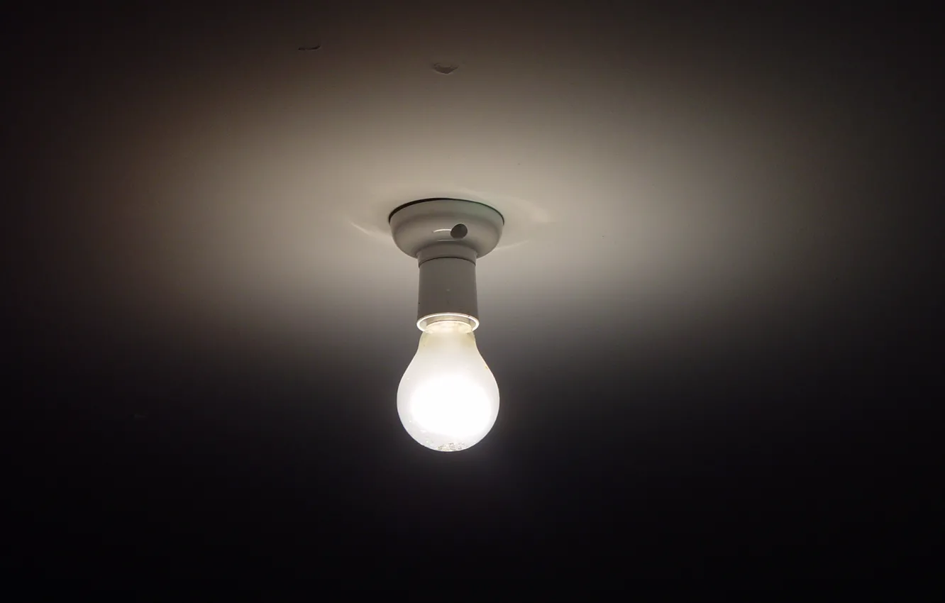 Фото обои лампочка, свет, Light