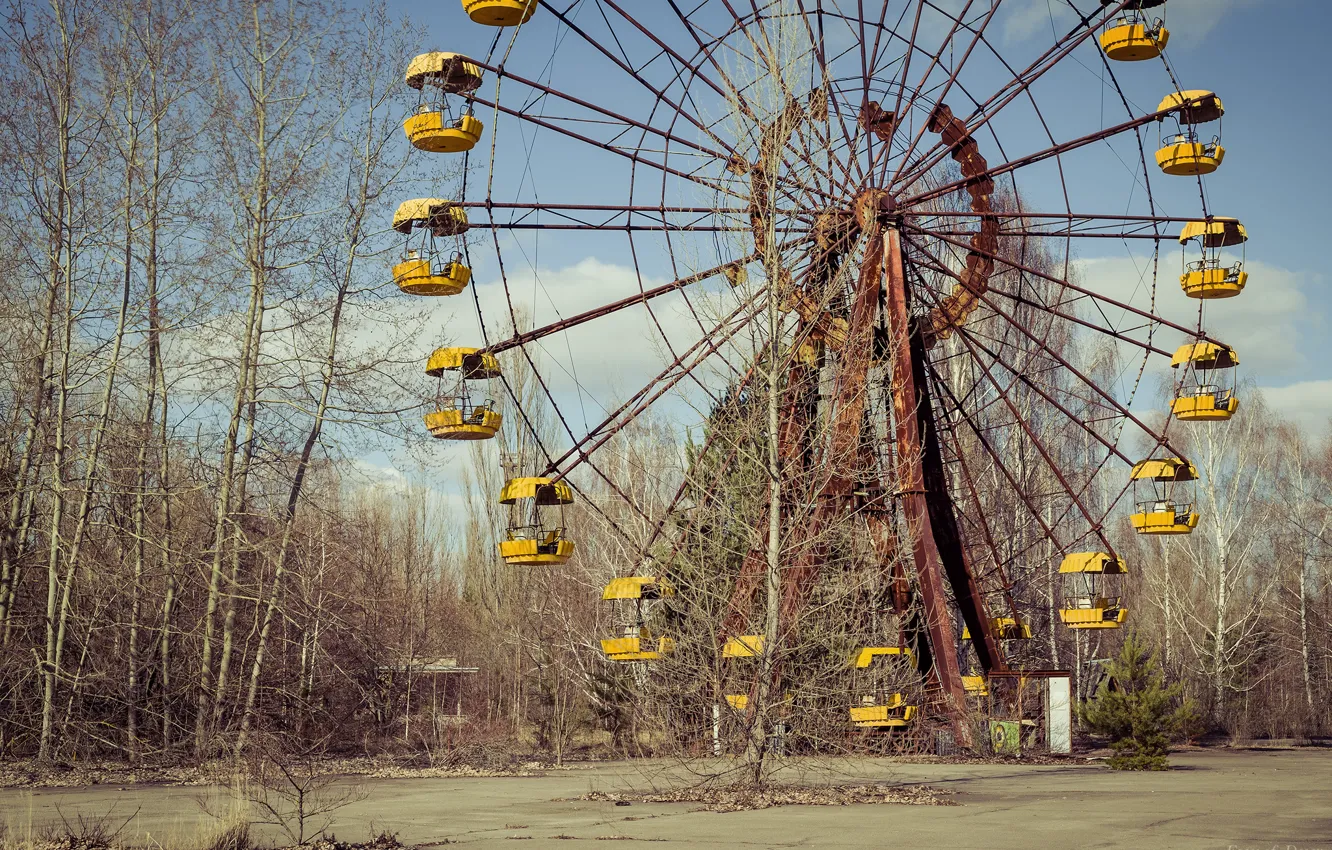 Фото обои Chernobyl, Pripyat, lost places