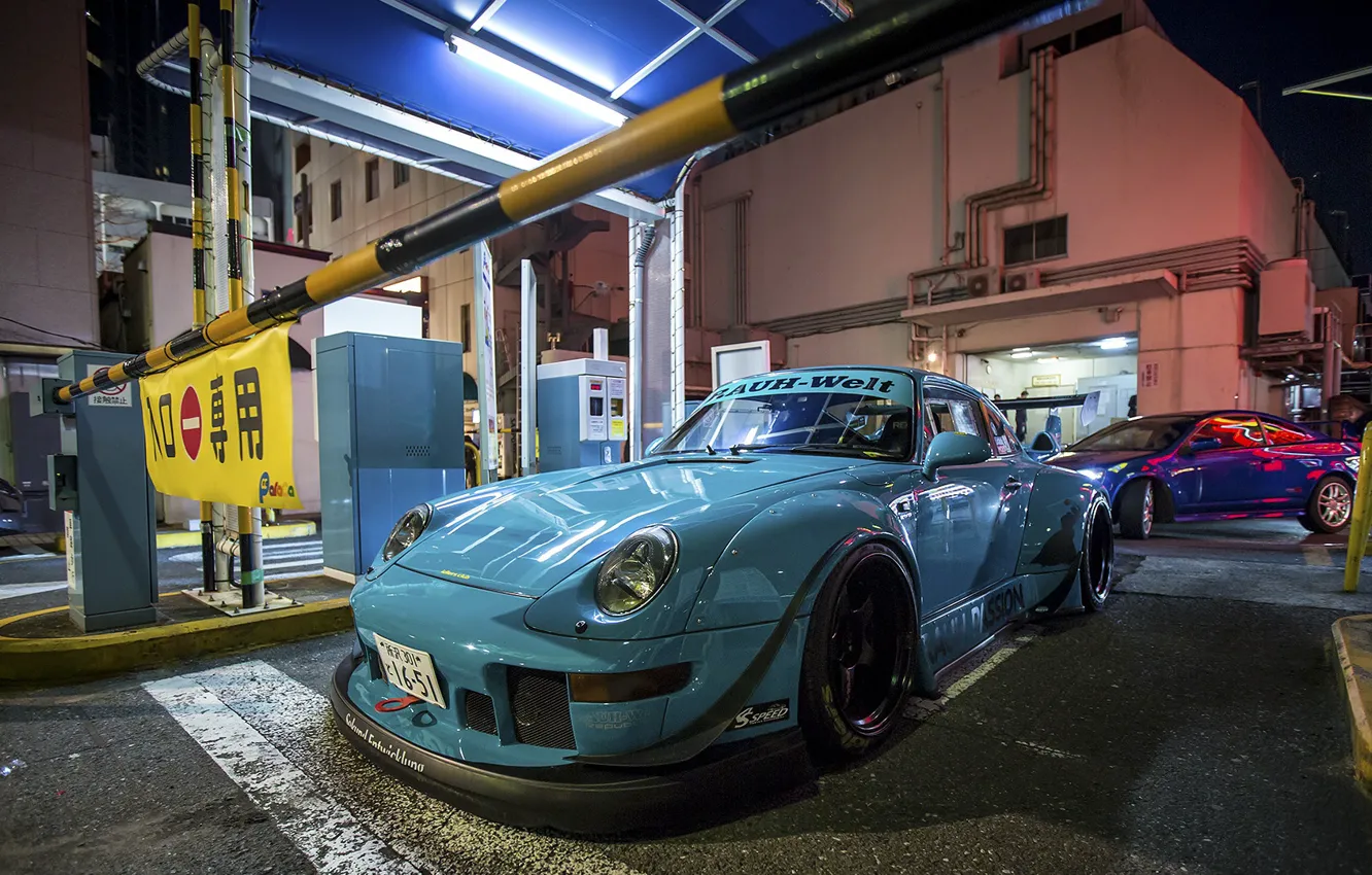 Фото обои porsche, порше, rwb