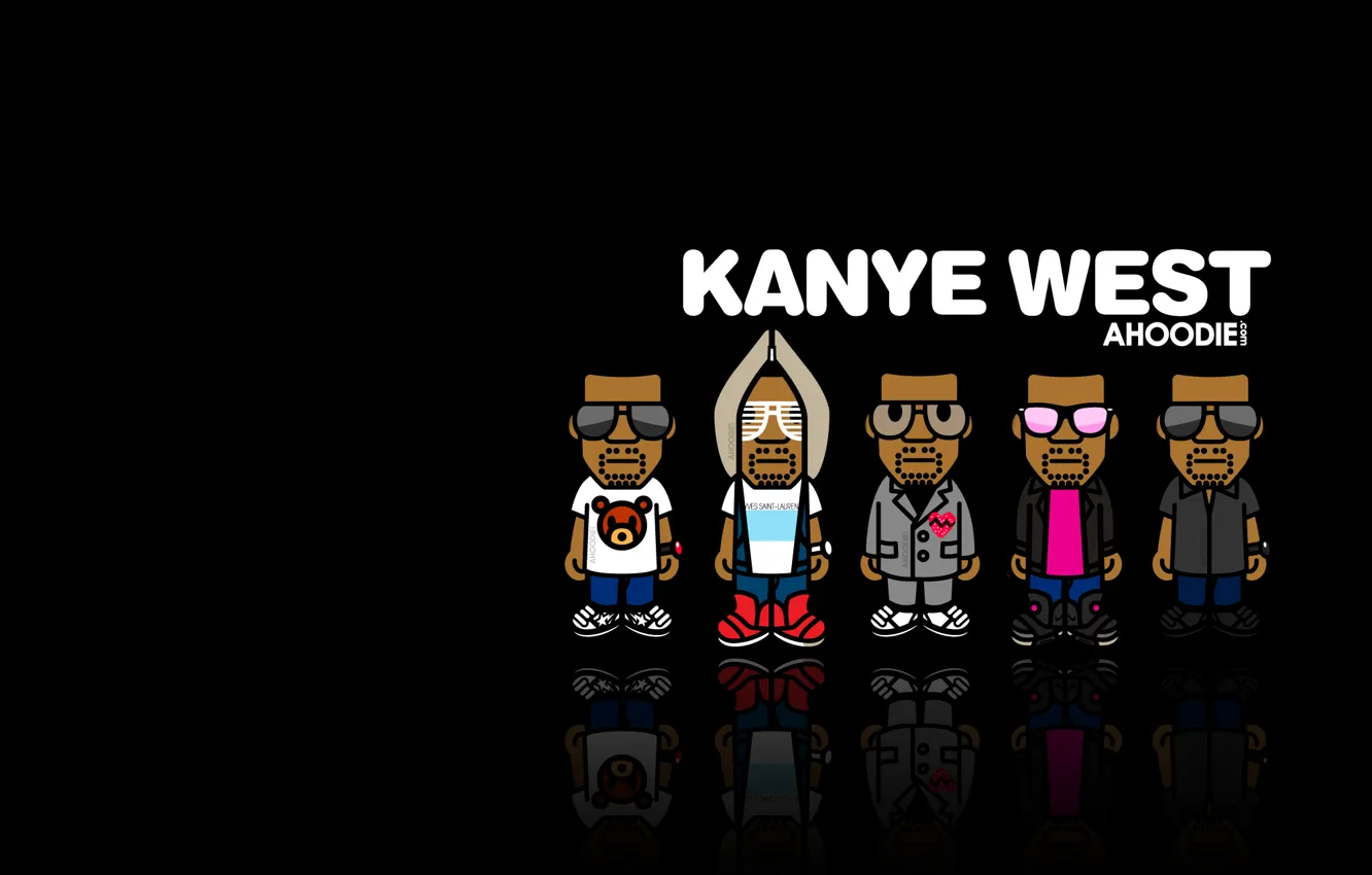 Фото обои Music, Kanye West, Hip Hop