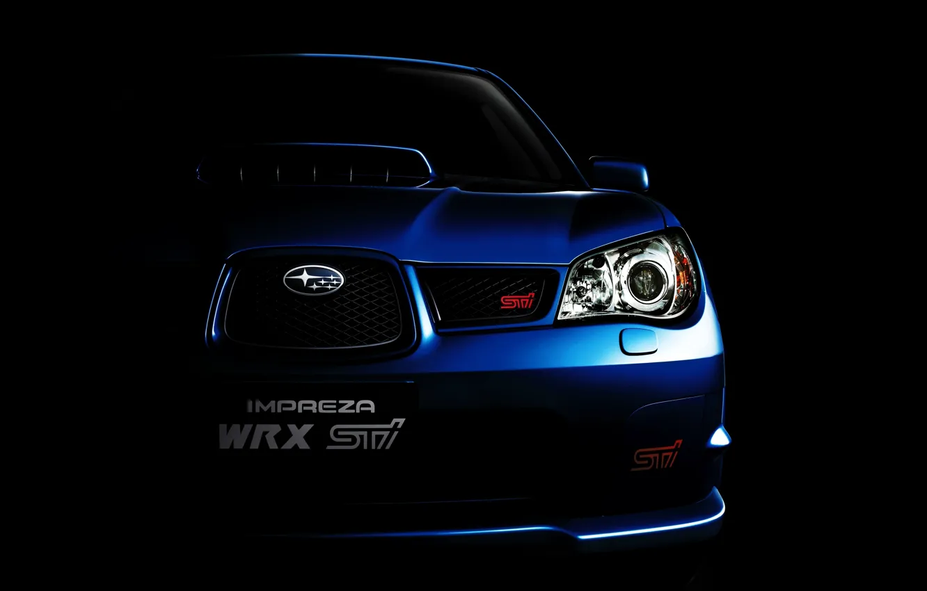 Фото обои фон, 2006, Subaru, Impreza, WRX, субару, импреза, STi